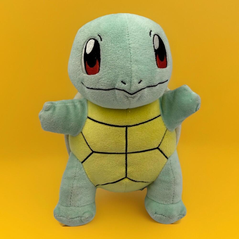 2021 Pokemon Jazwares Blue Squirtle 8” Plush